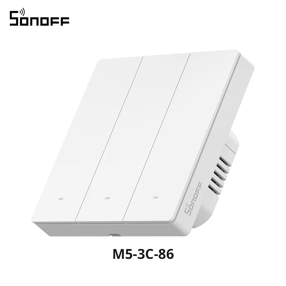 SONOFF M5 EU Matter Smart Wall Switch ESP32 Двусторонний eWeLink Smart Scene Голосовое управление работает с Alexa Google Apple Home Alice
SONOFF M5 EU Matter Smart Wall Switch ESP32 Двусторонний eWeLink Smart Scene Голосовое управление работает с Alexa Google Apple Home Alice