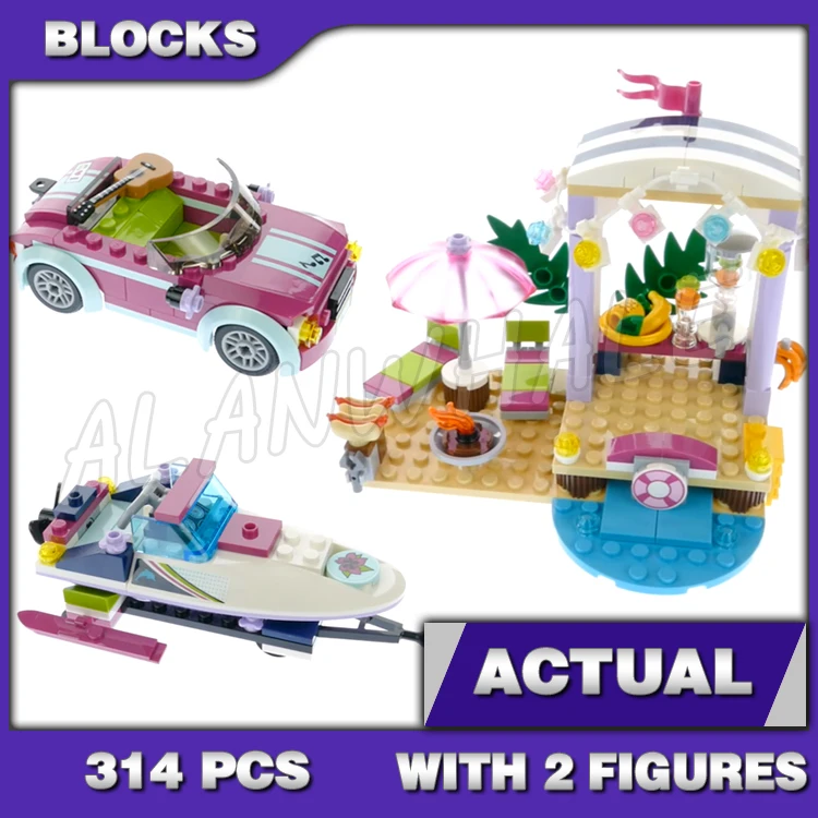 314pcs Friends Andrea's Speedboat Transporter Emma Boat 10758 Model Building Blocks Children Kid Sets Brick Compatible with
314pcs Friends Andrea's Speedboat Transporter Emma Boat 10758 Model Building Blocks Children Kid Sets Brick Compatible with