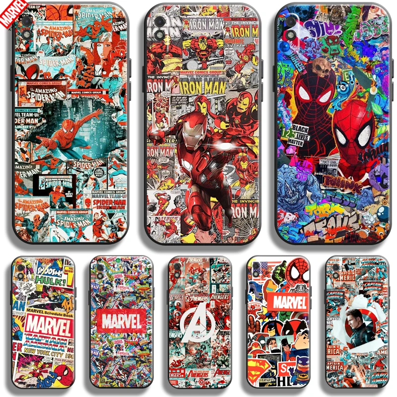 Marvel Comics Logo For Xiaomi Redmi 9A 9AT Phone Case Liquid Silicon Funda Soft Back Carcasa Silicone Cover
Marvel Comics Logo For Xiaomi Redmi 9A 9AT Phone Case Liquid Silicon Funda Soft Back Carcasa Silicone Cover