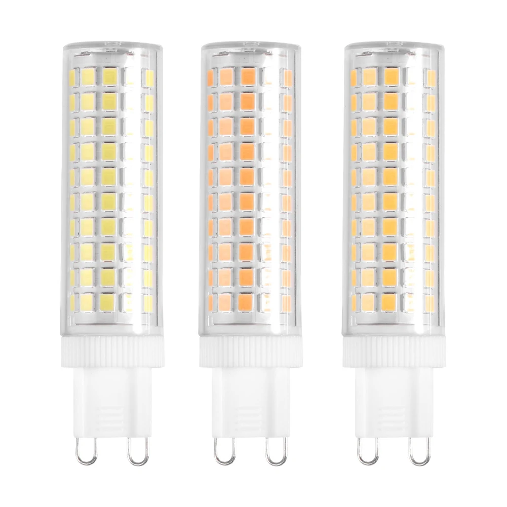 10W LED Bulb G9 110V 220V 100LED 2835 Highlight Ceramic Light dimmable LED Bulb
10W LED Bulb G9 110V 220V 100LED 2835 Highlight Ceramic Light dimmable LED Bulb