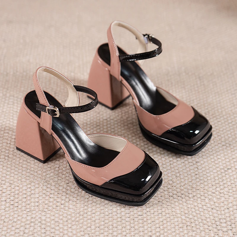 Mary Jane Chunky Super High Heels Women Sandals Summer New 2023 Square Toe Buckle Women Shoes Sexy Pumps Platform Mujer Zapatos
Mary Jane Chunky Super High Heels Women Sandals Summer New 2023 Square Toe Buckle Women Shoes Sexy Pumps Platform Mujer Zapatos
