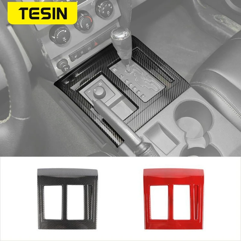 TESIN ABS Carbon Fiber Gear Shift Panel Decoration Cover For Dodge Nitro 2007 2008 2009 2010 2011 2012 Car Interior Accessories
TESIN ABS Carbon Fiber Gear Shift Panel Decoration Cover For Dodge Nitro 2007 2008 2009 2010 2011 2012 Car Interior Accessories