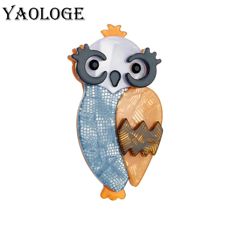 YAOLOGE Acrylic Cartoon Owl Brooches For Unisex Kids Pins Badges Accessories Lovely Newly Arrived Christmas Gifts Jewelry Брошь
YAOLOGE Acrylic Cartoon Owl Brooches For Unisex Kids Pins Badges Accessories Lovely Newly Arrived Christmas Gifts Jewelry Брошь