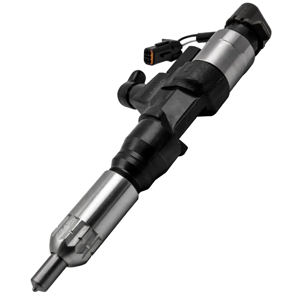 New Diesel Injector 23670-E0010 / 095000-6593 for Hino 3.8L 4.7L 5.0L 6.5L 7.7L Kobelco SK330-8 SK350 Excavator
New Diesel Injector 23670-E0010 / 095000-6593 for Hino 3.8L 4.7L 5.0L 6.5L 7.7L Kobelco SK330-8 SK350 Excavator