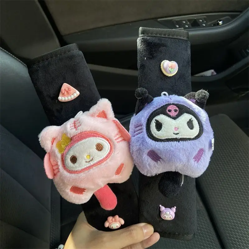 Car Seat Belt Anti-Strangle Shoulder Pad Sanrio Hello Kitty Melody Cartoon Cute Doll Car Decoration Accessories Supplies Gift
Car Seat Belt Anti-Strangle Shoulder Pad Sanrio Hello Kitty Melody Cartoon Cute Doll Car Decoration Accessories Supplies Gift