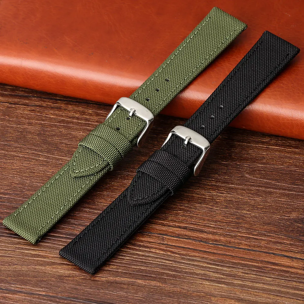 Black/Green Band Fabric Pin Buckle Watch Strap Replacement Adjustable Genuine Leather Universal Watchband 18/19/20/21/22/23/24mm
Black/Green Band Fabric Pin Buckle Watch Strap Replacement Adjustable Genuine Leather Universal Watchband 18/19/20/21/22/23/24mm