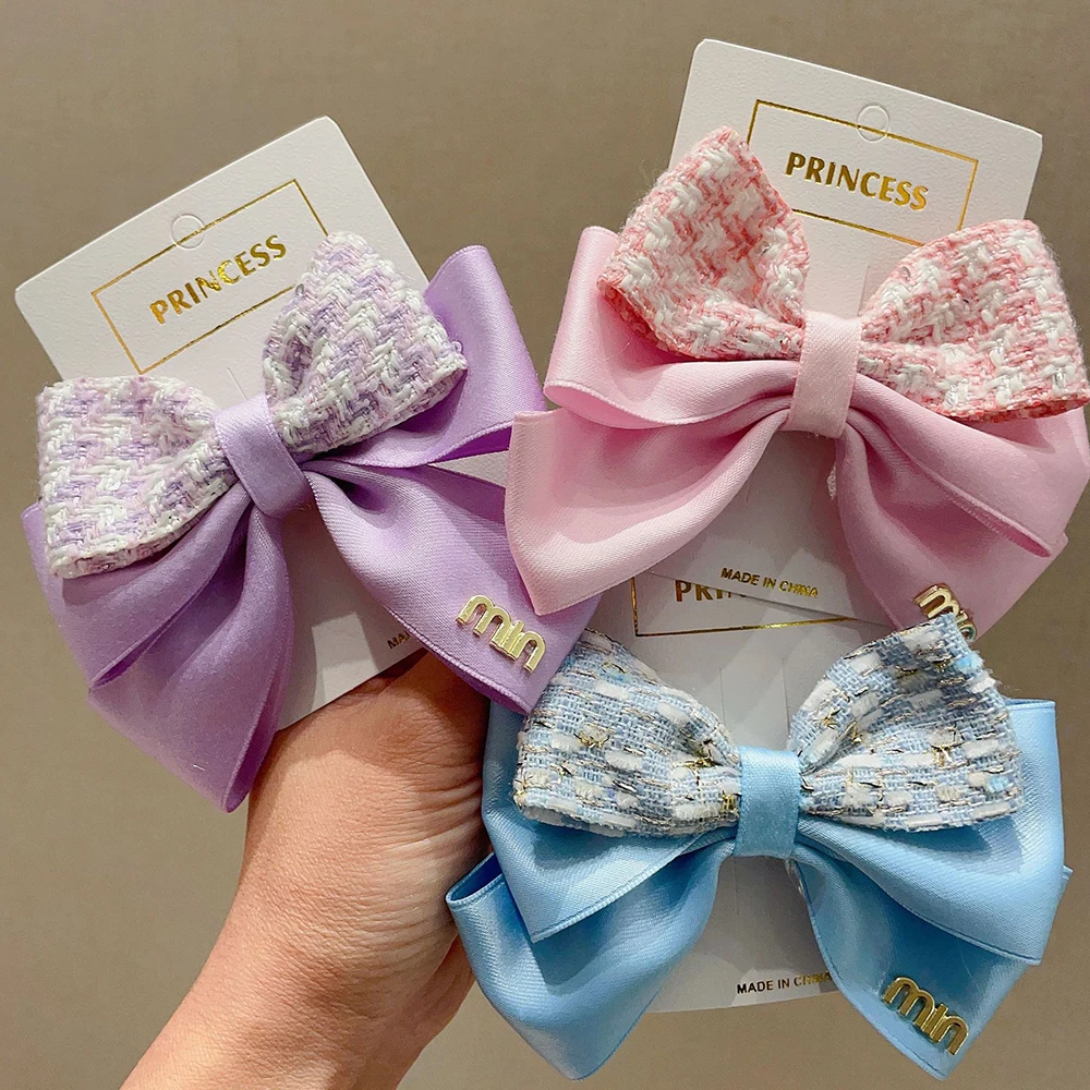 Korean Style Girl Princess Hairpin Foreign Air Top Clip Small Incense Wind Headdress Simple Wind Bow Hair Clip Girl Accessories
Korean Style Girl Princess Hairpin Foreign Air Top Clip Small Incense Wind Headdress Simple Wind Bow Hair Clip Girl Accessories