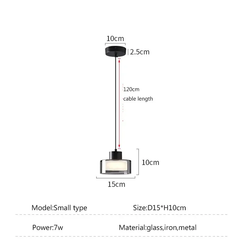 Подвесной светильник ZCTOP, стеклянный абажур, трехцветный свет
Подвесной светильник ZCTOP, стеклянный абажур, трехцветный свет