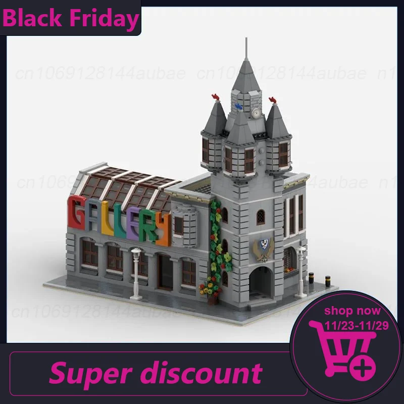 Art Gallery Model Moc Building Blocks Diy Assemble Bricks Architecture Series Educational Children Toys Kids Xmas Gifts 3254PCS
Art Gallery Model Moc Building Blocks Diy Assemble Bricks Architecture Series Educational Children Toys Kids Xmas Gifts 3254PCS