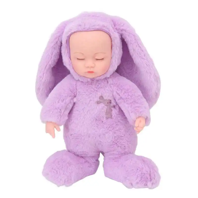 Baby Plush Accompany Dolls Vinyl Lifelike Baby Doll with Lullaby Music Battery Powered Soft Cute Soothing Doll Toy for Kids Gift
Baby Plush Accompany Dolls Vinyl Lifelike Baby Doll with Lullaby Music Battery Powered Soft Cute Soothing Doll Toy for Kids Gift