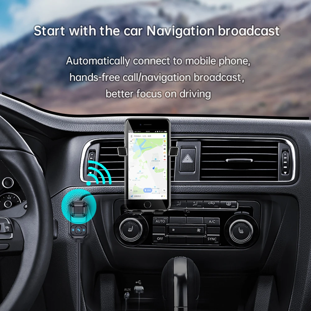 Receiver Bluetooth Audio Adapter Durable 3.5mm Bluetooth Transmitter Replace Wireless Stereo Music Accessories
Receiver Bluetooth Audio Adapter Durable 3.5mm Bluetooth Transmitter Replace Wireless Stereo Music Accessories