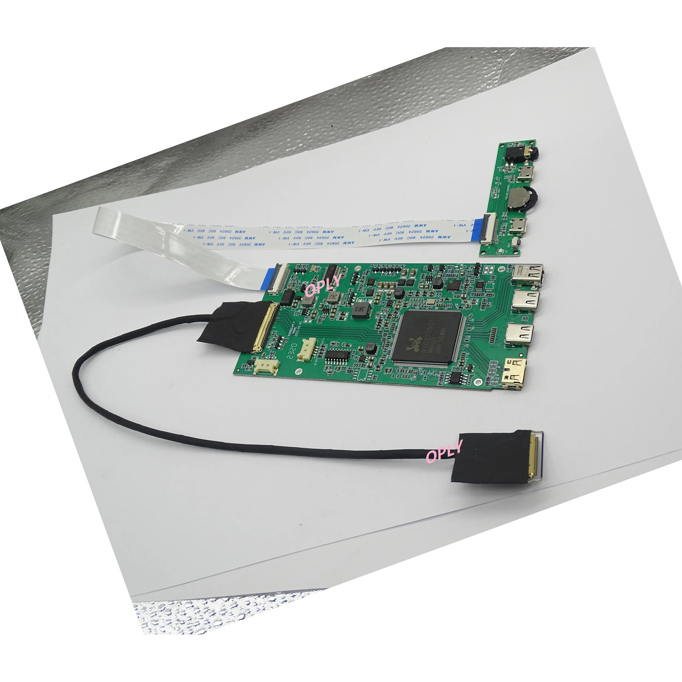 4K controller kit mini HDMI-compatible DP for NV156QUM-N44 NV156QUM-N51 NV156QUM-N53 NV156QUM-N72 NV156QUM-N81 3840X2160 Type C
4K controller kit mini HDMI-compatible DP for NV156QUM-N44 NV156QUM-N51 NV156QUM-N53 NV156QUM-N72 NV156QUM-N81 3840X2160 Type C