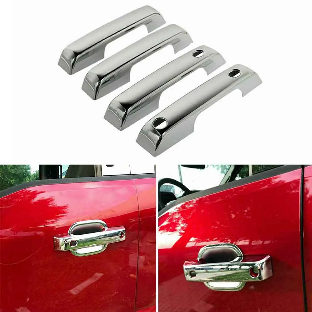 Хромированная накладка на дверную ручку из АБС-пластика для Ford F150 2021 +, автомобильные аксессуары, высококачественное украшение для дверной ...
Хромированная накладка на дверную ручку из АБС-пластика для Ford F150 2021 +, автомобильные аксессуары, высококачественное украшение для дверной ...