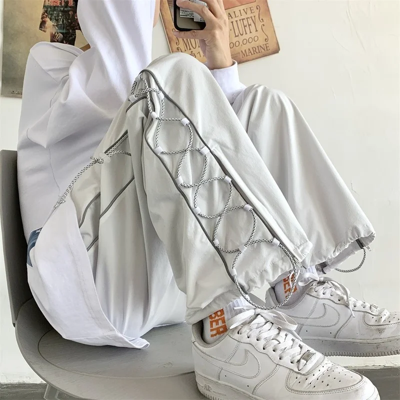 Men's Summer Pants 2022 Summer Casual Pants Men's Thin Casual Sports Loose Drawstring Stitching Overalls Summer Pants
Men's Summer Pants 2022 Summer Casual Pants Men's Thin Casual Sports Loose Drawstring Stitching Overalls Summer Pants