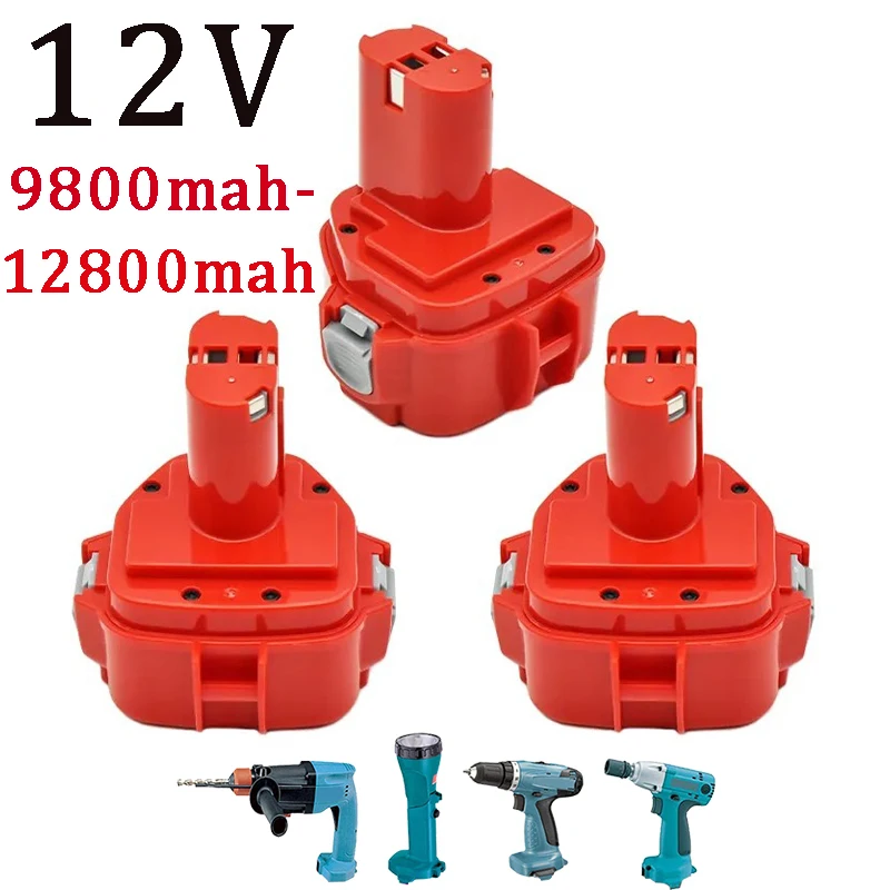 100% New Rechargeable Battery 9800/12800mAh 12V Ni CD Battery Replacement Power Tool Battery PA12 1220 1233 1201 1222 1223 1235
100% New Rechargeable Battery 9800/12800mAh 12V Ni CD Battery Replacement Power Tool Battery PA12 1220 1233 1201 1222 1223 1235