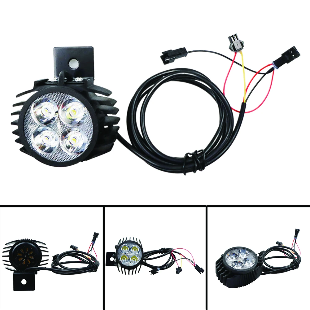 E-Bike Front Light 2 In 1 Big Light Black Electric Scooter For KUGOO M4 PRO Headlight Part Accessories 3 Lines
E-Bike Front Light 2 In 1 Big Light Black Electric Scooter For KUGOO M4 PRO Headlight Part Accessories 3 Lines