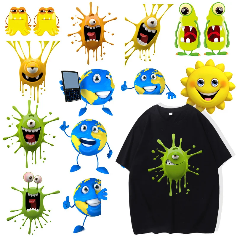 Cute Funny Face Patches for Clothing Diy Cartoon Eyes Iron on Transfers on Clothes T-shirt Themo Stickers Appliques Custom Badge
Cute Funny Face Patches for Clothing Diy Cartoon Eyes Iron on Transfers on Clothes T-shirt Themo Stickers Appliques Custom Badge