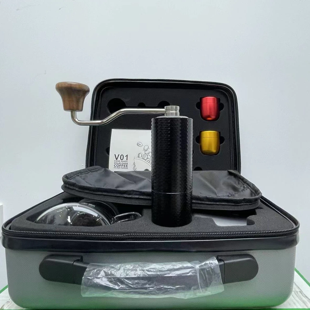 OEM outdoor camping coffee set 10 pcs tools with pour over coffee makers arabic coffee set
OEM outdoor camping coffee set 10 pcs tools with pour over coffee makers arabic coffee set