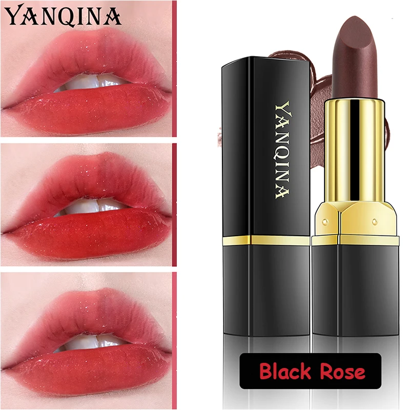 Blue Black Rose Lipstick Temperature Color Changing Natural Long Lasting Waterproof Red Lip Cosmetics Woman Makeup
Blue Black Rose Lipstick Temperature Color Changing Natural Long Lasting Waterproof Red Lip Cosmetics Woman Makeup