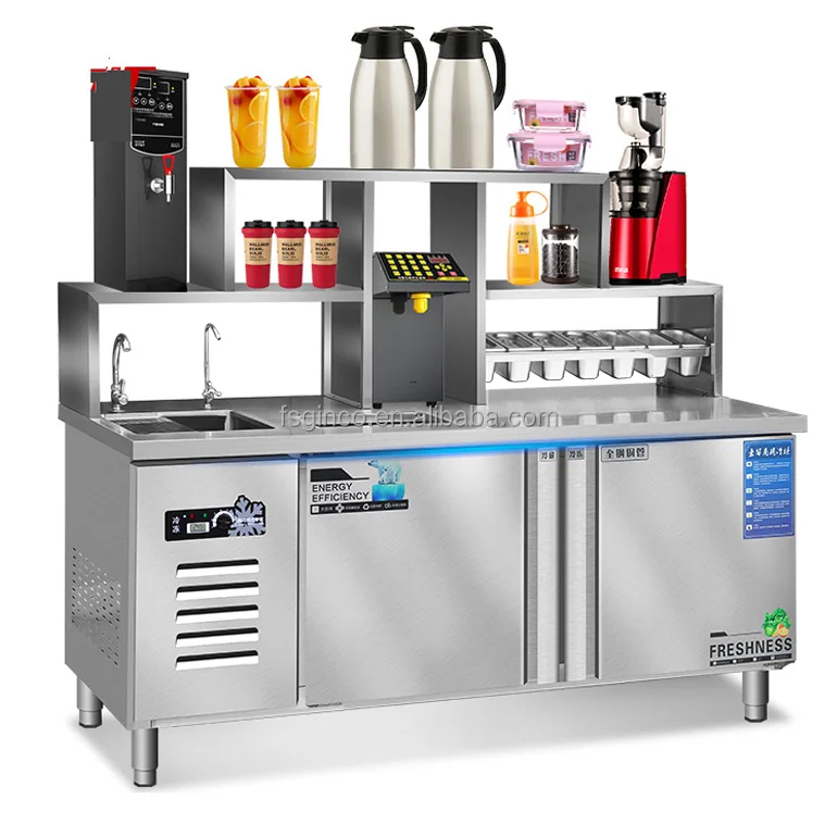 High Quality Bar Bubble Tea Working Station/Commercial Cocktail Station Refrigerator
High Quality Bar Bubble Tea Working Station/Commercial Cocktail Station Refrigerator