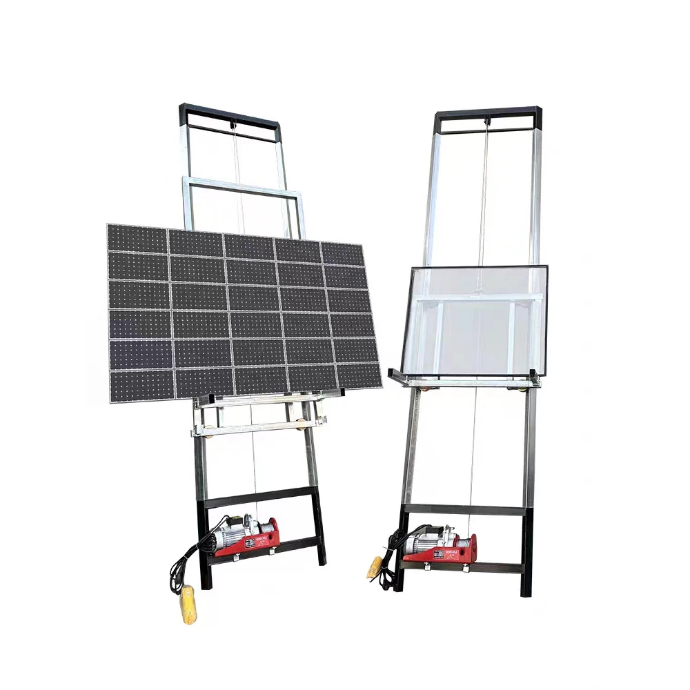 Length 4-20m Africa Europe Solar Panels Hydraulic Ladder Lift Mini Electric Solar Panel Hoist Lifter
Length 4-20m Africa Europe Solar Panels Hydraulic Ladder Lift Mini Electric Solar Panel Hoist Lifter