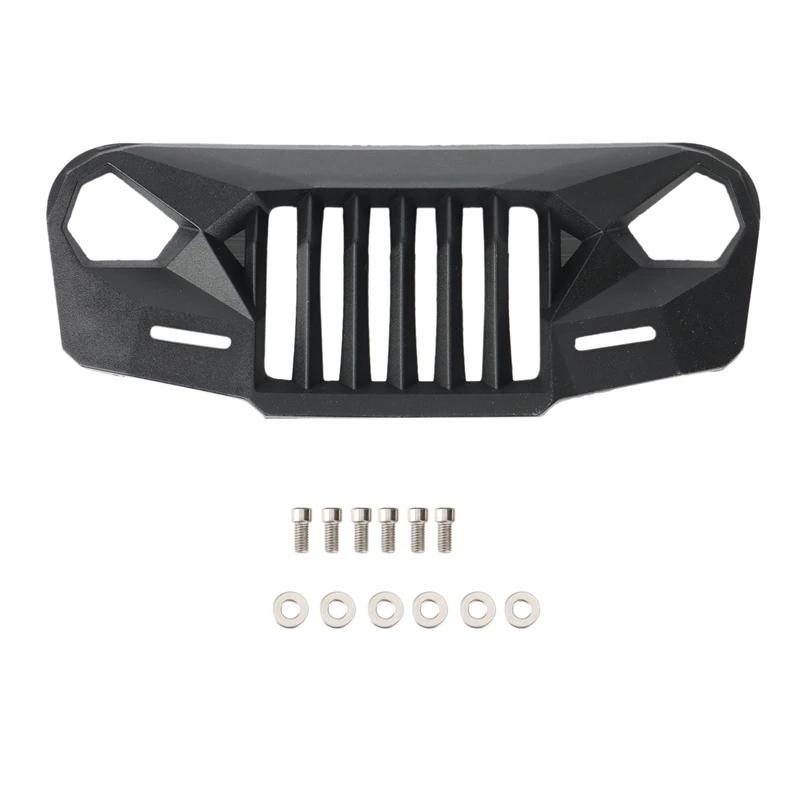 Ms Anger Front Face Grating Grille for 1/10 RC Crawler Car Axial SCX10 II III 90046 AXI03007 Jeep Wrangler Body Parts
Ms Anger Front Face Grating Grille for 1/10 RC Crawler Car Axial SCX10 II III 90046 AXI03007 Jeep Wrangler Body Parts