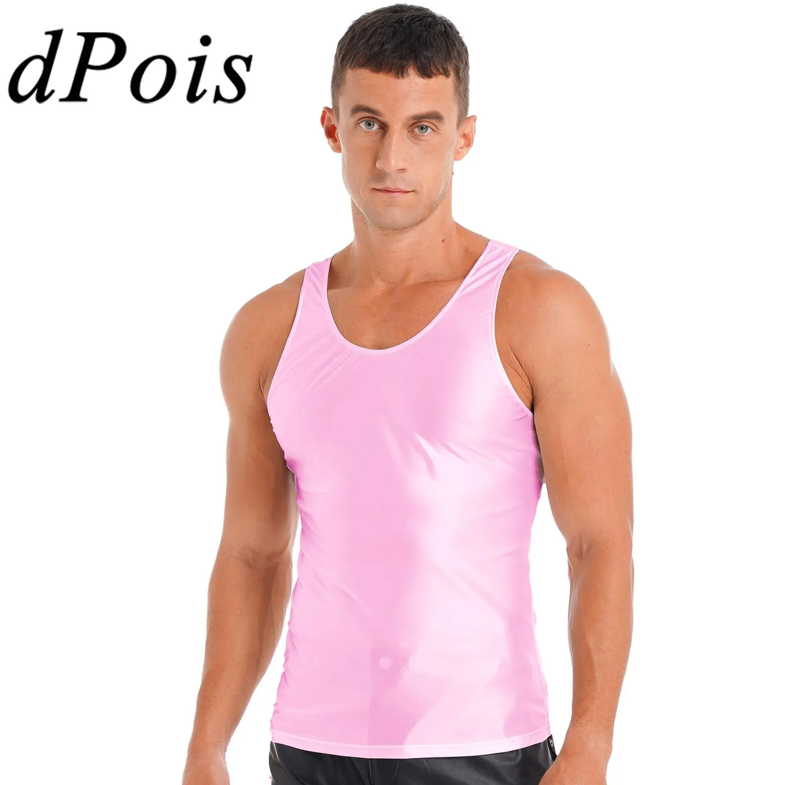 Майка мужская Глянцевая однотонная, без рукавов, для бега, фитнеса, гимнастики
Майка мужская Глянцевая однотонная, без рукавов, для бега, фитнеса, гимнастики