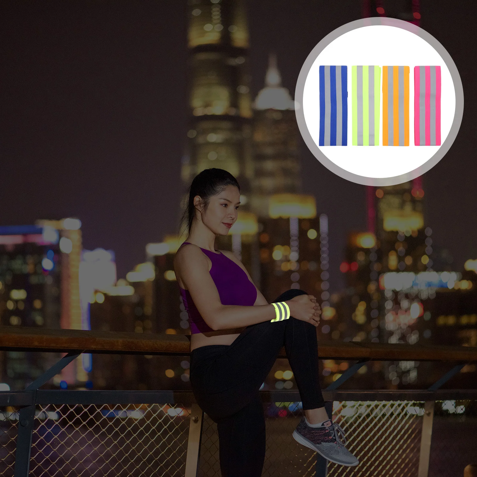 Reflective Bands Running Armband Night Wristband Armbands Ankle Walking Cyclingsports Band High Gear Bracelet Visibility Light
Reflective Bands Running Armband Night Wristband Armbands Ankle Walking Cyclingsports Band High Gear Bracelet Visibility Light