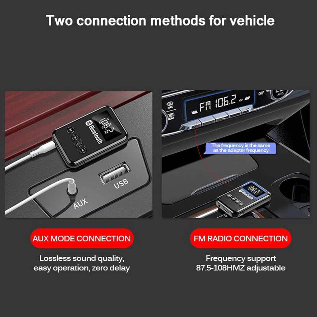 Bluetooth-совместимый приемник 5,0 передатчик стерео музыка автомобильный FM-передатчик Наушники Адаптер для колонок с поддержкой TF-карты
Bluetooth-совместимый приемник 5,0 передатчик стерео музыка автомобильный FM-передатчик Наушники Адаптер для колонок с поддержкой TF-карты