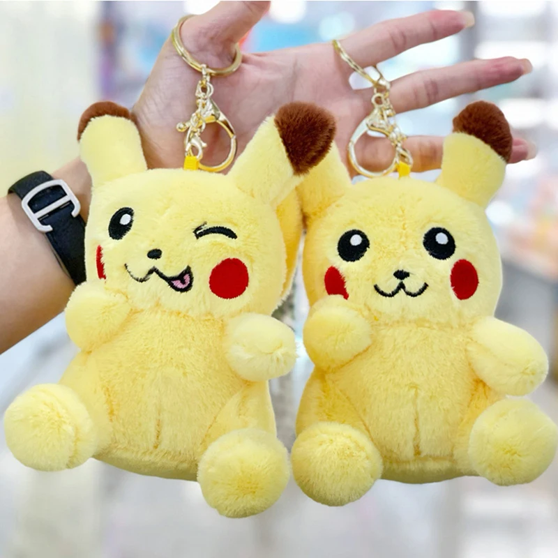 15 см покемон аниме Пикачу брелок для рюкзака украшенная мягкая плюшевая игрушка мультяшная кукла подарок на день рождения 
15 см покемон аниме Пикачу брелок для рюкзака украшенная мягкая плюшевая игрушка мультяшная кукла подарок на день рождения