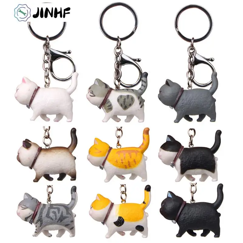 2021 New Fashion Cute Cartoon Cat Pendant Key Rings Kitten Cat Key Chain Shake Head Car Bag Keychains Creative CarGift
2021 New Fashion Cute Cartoon Cat Pendant Key Rings Kitten Cat Key Chain Shake Head Car Bag Keychains Creative CarGift