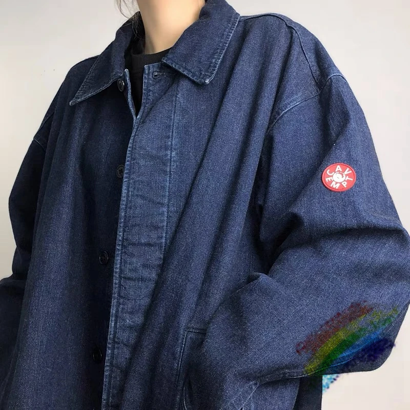 Denim Wash CAVEMPT CE Jeans Jacket Men Women 1:1 High Quality Vintage Cav Empt Coats Outerwear Clothes
Denim Wash CAVEMPT CE Jeans Jacket Men Women 1:1 High Quality Vintage Cav Empt Coats Outerwear Clothes