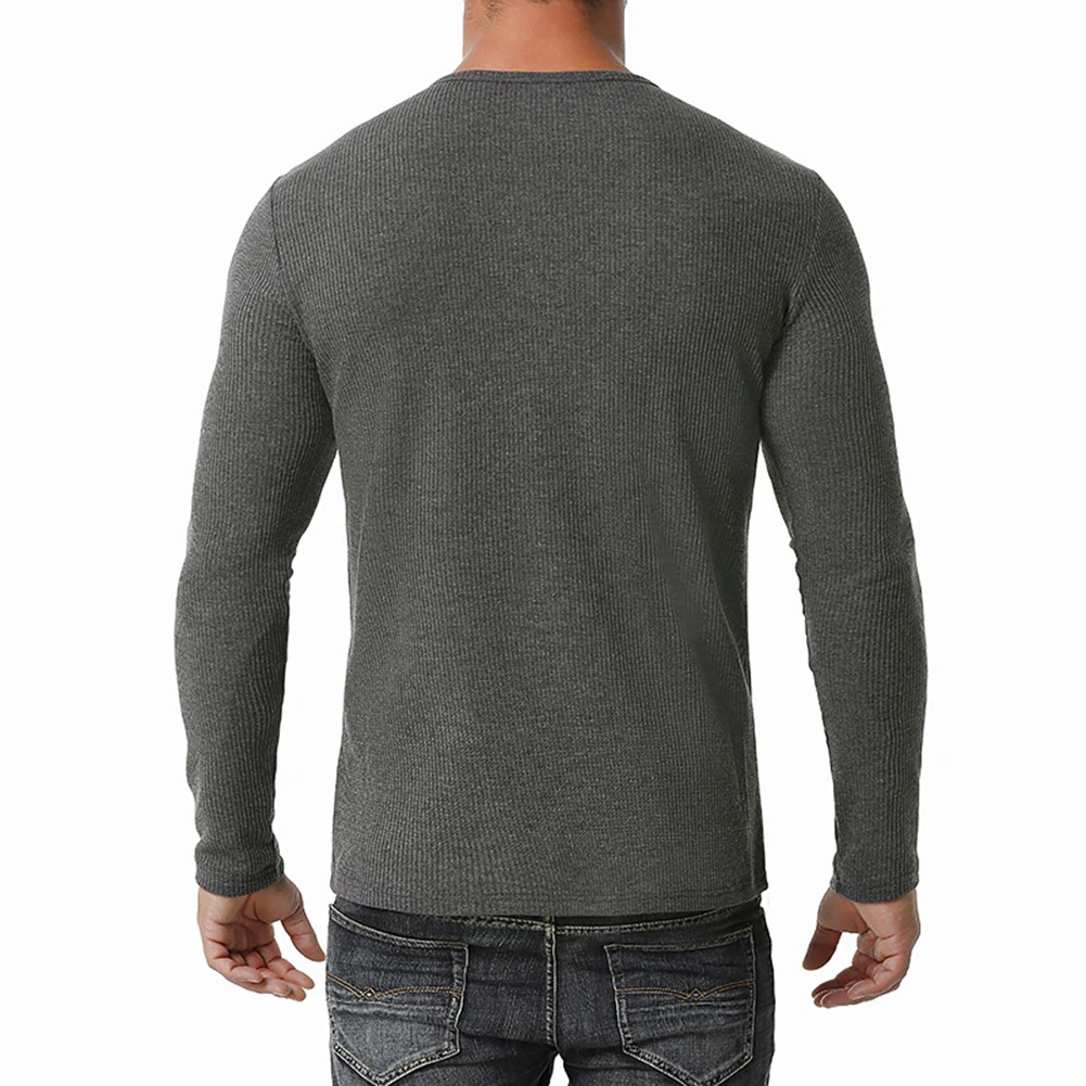 Affordable T Shirt Men Shirts Casual Grandad Crew Neck Tops Henley Long Sleeve Shirts Sports Training Undershirt
Affordable T Shirt Men Shirts Casual Grandad Crew Neck Tops Henley Long Sleeve Shirts Sports Training Undershirt