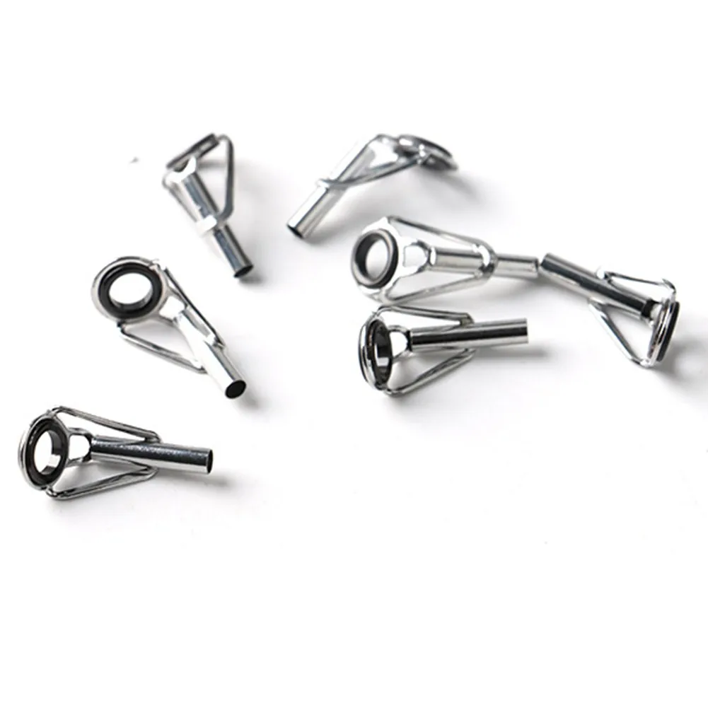 5pcs Durable Rod Tip Top Guide Ring For Spinning Casting Fishing Rod Building Repair Eye Line Ring Stainless Steel Frame
5pcs Durable Rod Tip Top Guide Ring For Spinning Casting Fishing Rod Building Repair Eye Line Ring Stainless Steel Frame
