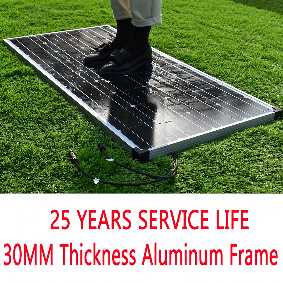 25 Years Service Life 30MM Thickness Aluminum Frame Glass Solar Panel 30W 60W 100W 200W 140W 280W 36 Cell 12V 18V
25 Years Service Life 30MM Thickness Aluminum Frame Glass Solar Panel 30W 60W 100W 200W 140W 280W 36 Cell 12V 18V