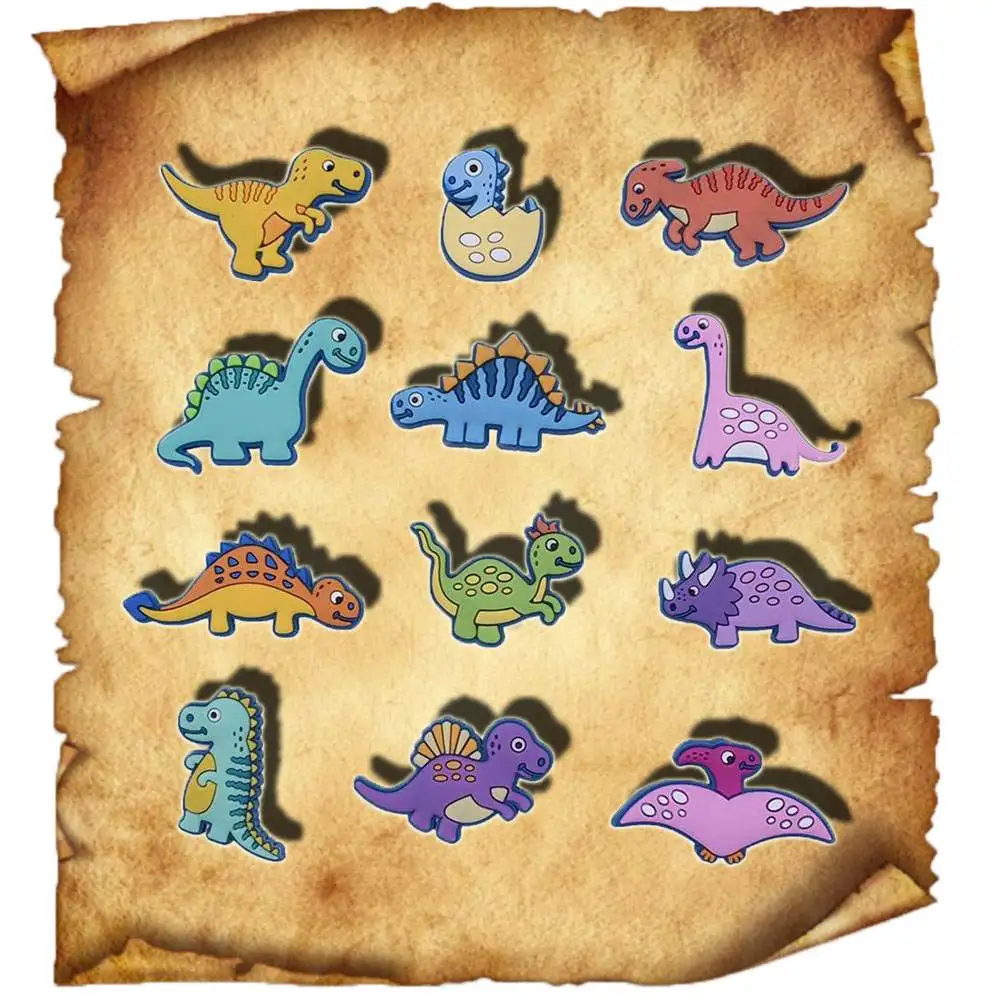 1pcs Shoe Charms Decorations Fits for Crocs Accessories Dinosaur Pins Boys Girls Kids Women Teens Christmas Gifts Party Favors
1pcs Shoe Charms Decorations Fits for Crocs Accessories Dinosaur Pins Boys Girls Kids Women Teens Christmas Gifts Party Favors