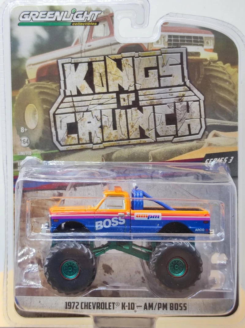 1:64 1972 CHEVROLET K-10 AM/PM BOSS High Simulation Diecast Car Metal Alloy Model Car kids toys collection gifts W880
1:64 1972 CHEVROLET K-10 AM/PM BOSS High Simulation Diecast Car Metal Alloy Model Car kids toys collection gifts W880