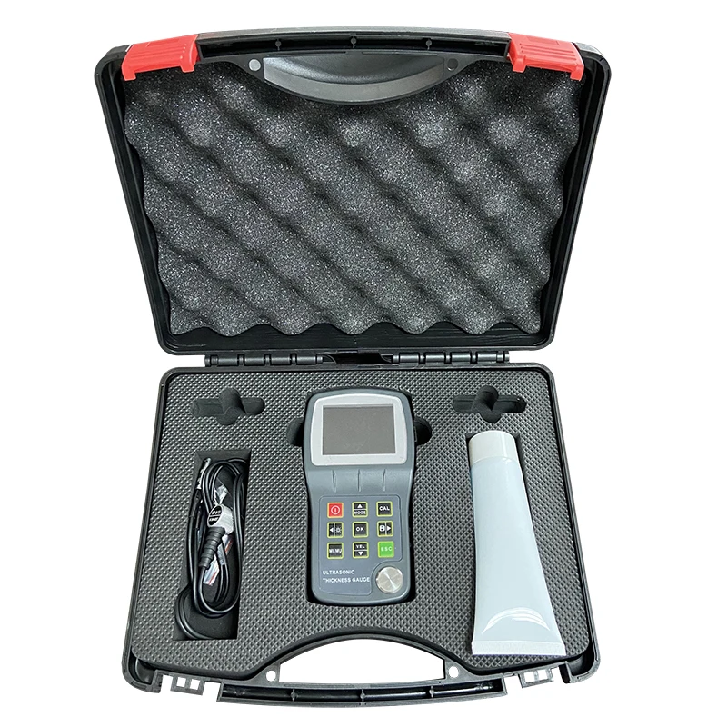 ultrasonic wall thickness gauge pipe thickness gauge for metal steel iron aluminium brass
ultrasonic wall thickness gauge pipe thickness gauge for metal steel iron aluminium brass