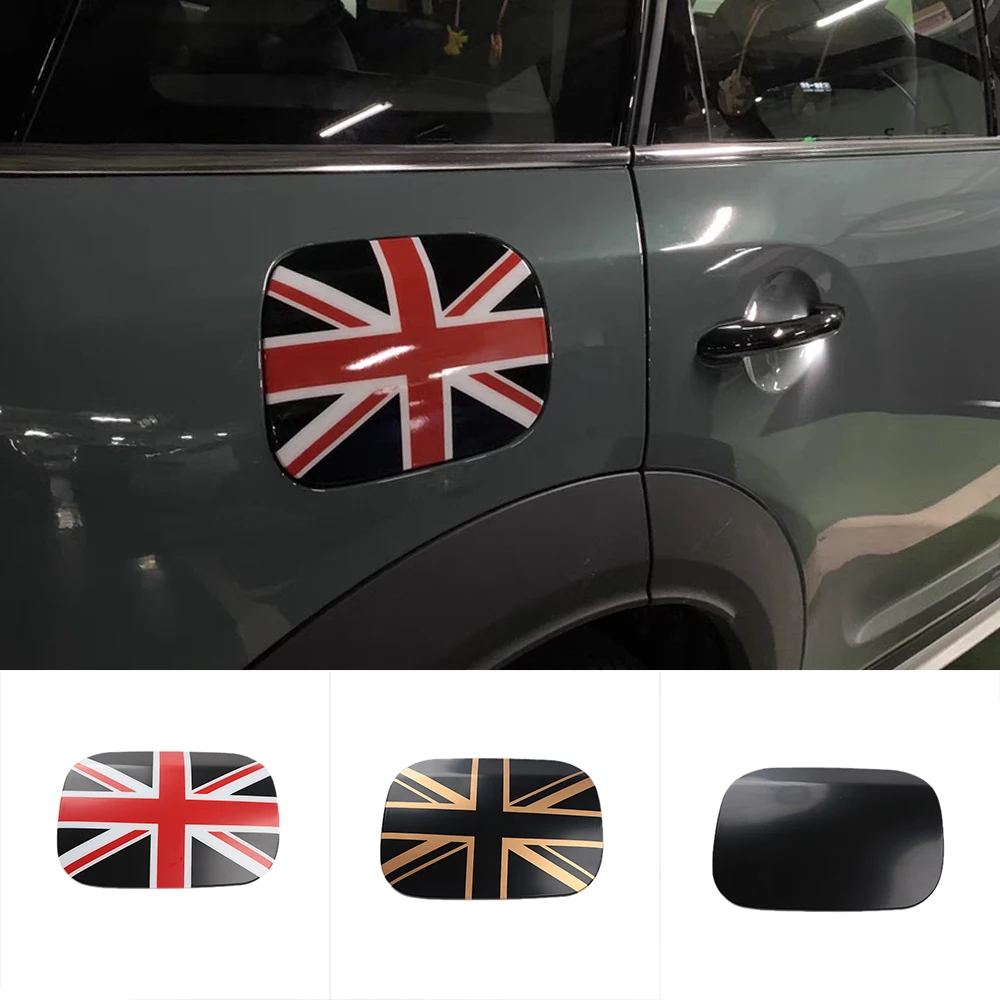 

Union Jack 3D Fuel Tank Cap Decorative Cover Sticker For M Coope r J C W 1 Country F 60 Country Car-Styling Accessories