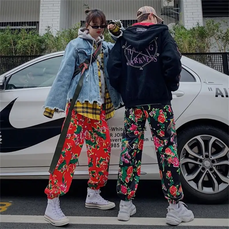 Брюки Harajuku мужские/женские с цветочным принтом, тонкие бархатные мешковатые штаны, свободные спортивные брюки в стиле хип-хоп, Y2k
Брюки Harajuku мужские/женские с цветочным принтом, тонкие бархатные мешковатые штаны, свободные спортивные брюки в стиле хип-хоп, Y2k