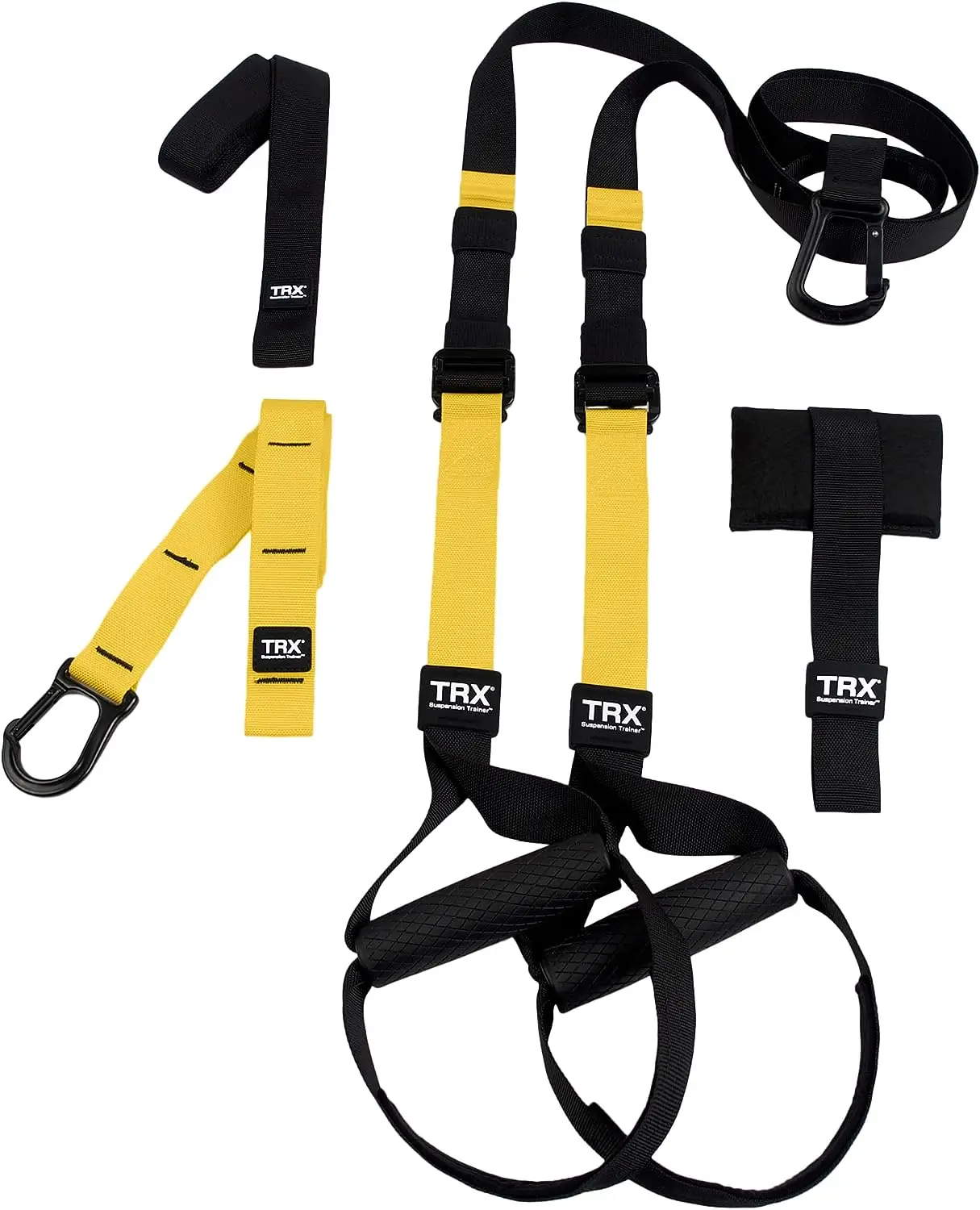Suspension Trainer System, Design & Durability for Cross-Training, Weight Training, HIIT Training & Cardio, Includes 3 A Heart r
Suspension Trainer System, Design & Durability for Cross-Training, Weight Training, HIIT Training & Cardio, Includes 3 A Heart r