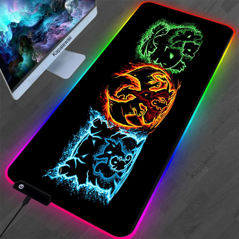 Anime Poke RGB Mouse Pad Carpet Kawaii Gaming Accessories Keyboard LED Backlit Mousepad Desktop Gamer Girl Mice Mat With Backlit
Anime Poke RGB Mouse Pad Carpet Kawaii Gaming Accessories Keyboard LED Backlit Mousepad Desktop Gamer Girl Mice Mat With Backlit