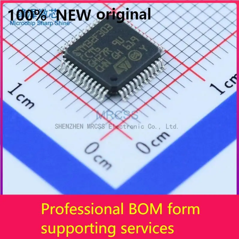 MCU 32-bit STM32F ARM Cortex M4 RISC 256KB Flash 2,5 V/3,3 V 48-Pin LQFP Tray-лоток STM32F303CCT6 100% оригинал
MCU 32-bit STM32F ARM Cortex M4 RISC 256KB Flash 2,5 V/3,3 V 48-Pin LQFP Tray-лоток STM32F303CCT6 100% оригинал
