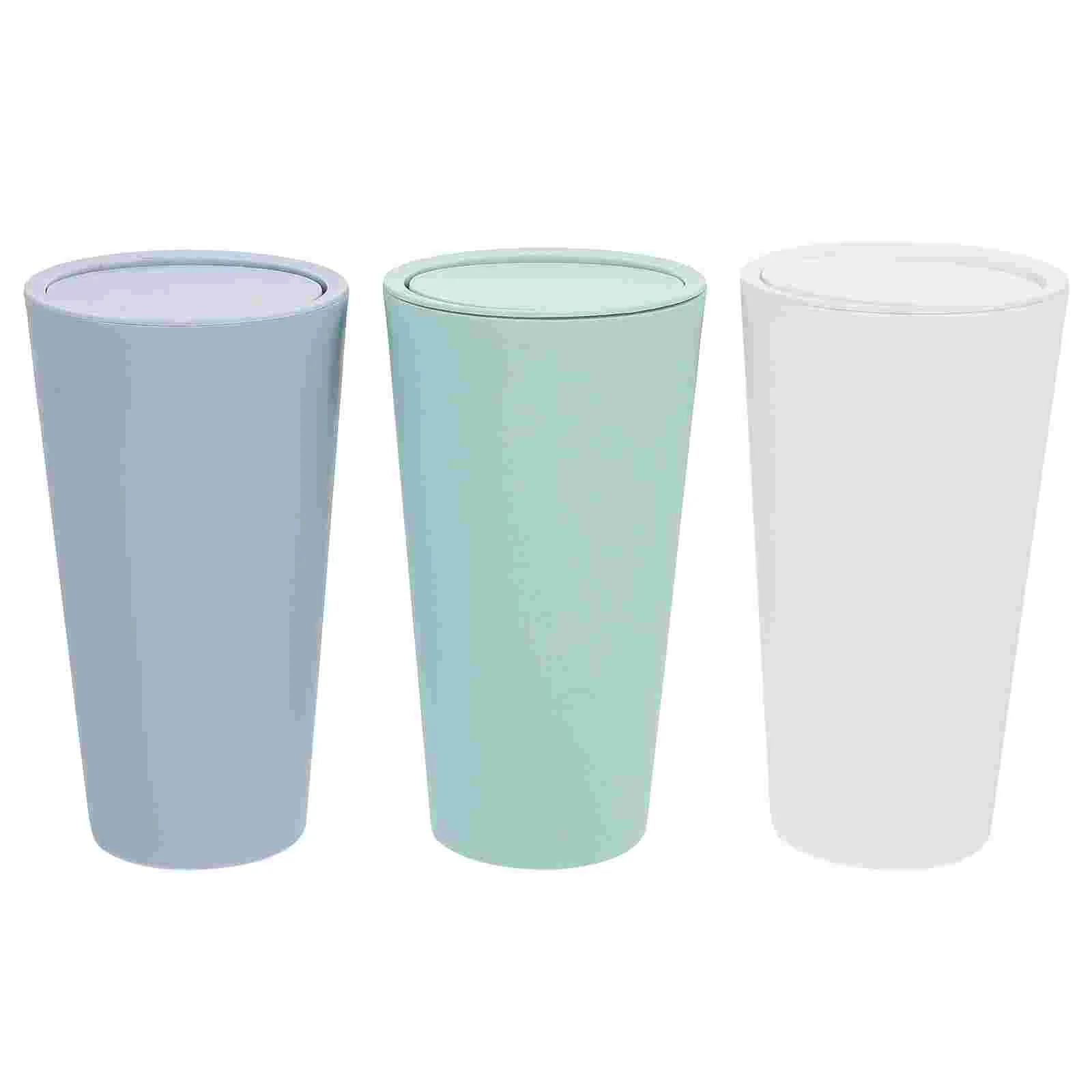 3 Pcs Car Small Trash Bin Litter Box Lid Rubbish Bucket Storage Cans Portable Vehicle Modern
3 Pcs Car Small Trash Bin Litter Box Lid Rubbish Bucket Storage Cans Portable Vehicle Modern