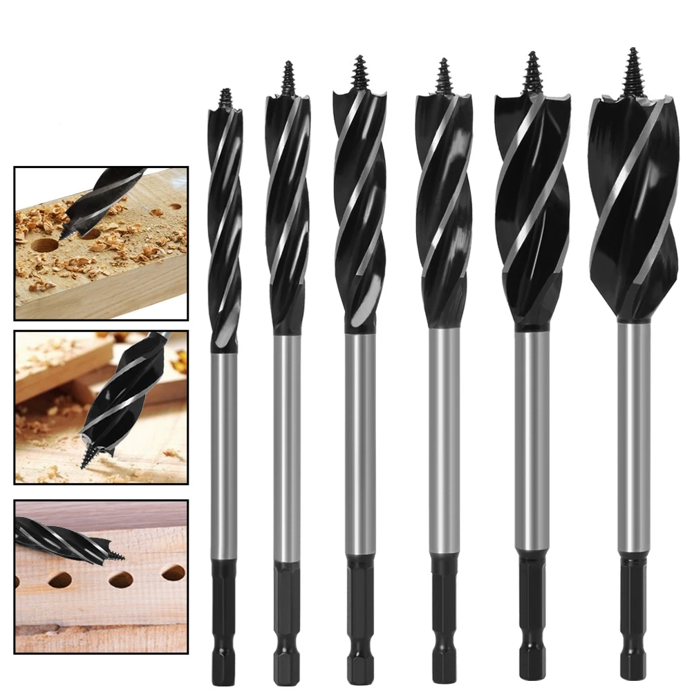 10-35MM High Speed Steel Twist Drill Bits Four-slot Four-blade Drill Woodworking tools Drill Bit Wood Door Lock Hole Opener Saw
10-35MM High Speed Steel Twist Drill Bits Four-slot Four-blade Drill Woodworking tools Drill Bit Wood Door Lock Hole Opener Saw