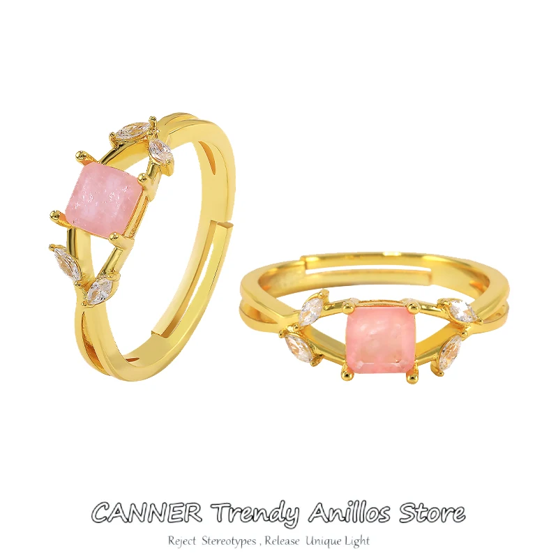CANNER 925 Stelring Silver Pink Quartz Tourmaline Fashion Finger Rings For Women Jewelry Accessories With Gift Box Bijoux
CANNER 925 Stelring Silver Pink Quartz Tourmaline Fashion Finger Rings For Women Jewelry Accessories With Gift Box Bijoux
