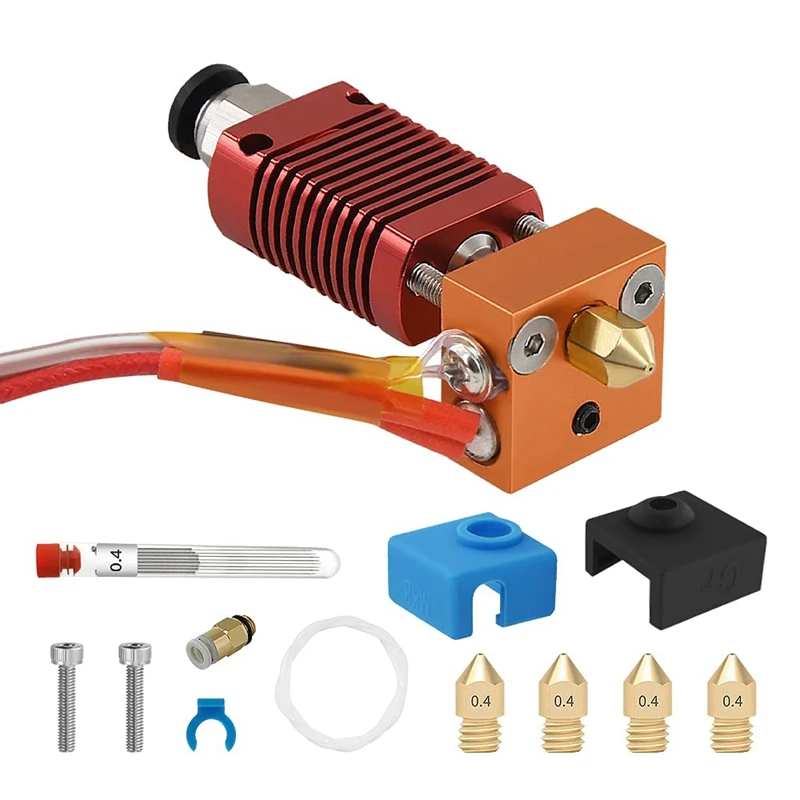 Upgrade the 3D Printer Extruder Hotend Assembly Type 40W, Suitable for 3D V2, 5Th, CR10 3D Printer
Upgrade the 3D Printer Extruder Hotend Assembly Type 40W, Suitable for 3D V2, 5Th, CR10 3D Printer