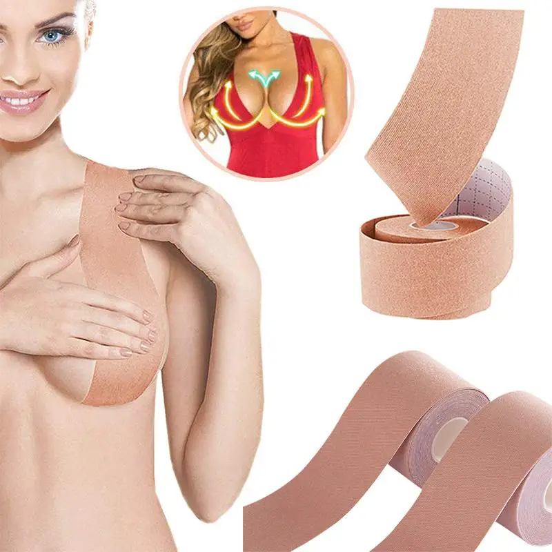 5M Boob Tape Women Breast Nipple Covers Push Up Bra Body Invisible Breast Lift Tape Adhesive Bras Intimates Sexy Bralette 1 Roll
5M Boob Tape Women Breast Nipple Covers Push Up Bra Body Invisible Breast Lift Tape Adhesive Bras Intimates Sexy Bralette 1 Roll