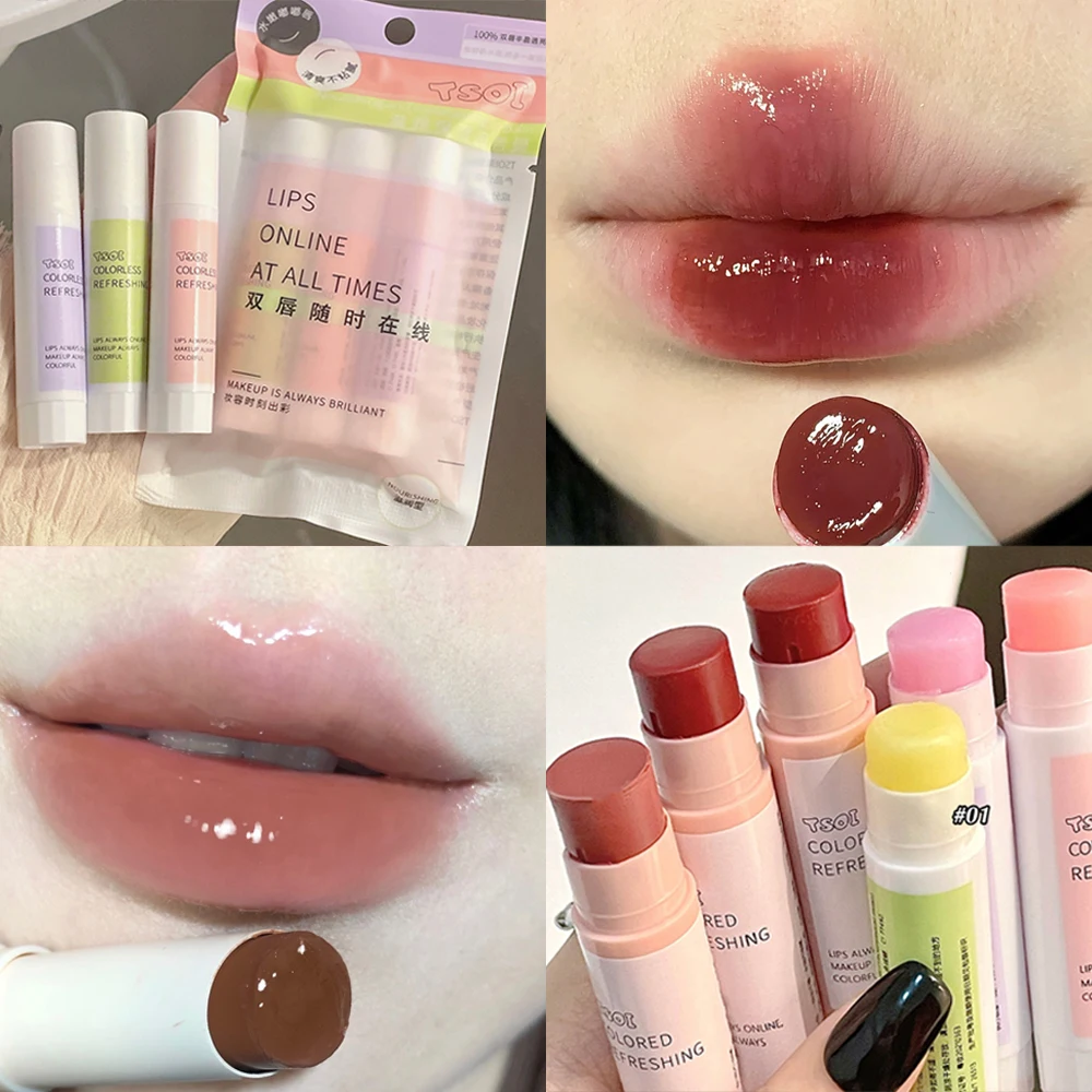 Fruit Moisturizing Colored Lipstick Lip Balm Waterproof Lasting Nourishing Change Color Lip Care Lip Gloss Lips Makeup Cosmetic
Fruit Moisturizing Colored Lipstick Lip Balm Waterproof Lasting Nourishing Change Color Lip Care Lip Gloss Lips Makeup Cosmetic