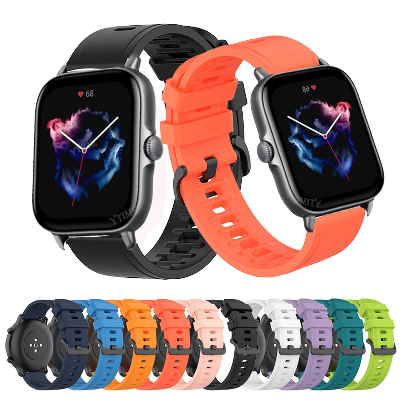 Ремешок силиконовый для смарт-часов Huami Amazfit GTS 3 20 мм, мягкий браслет для Amazfit GTS 2 2E 2 Mini/COLMI P8 Plus P28
Ремешок силиконовый для смарт-часов Huami Amazfit GTS 3 20 мм, мягкий браслет для Amazfit GTS 2 2E 2 Mini/COLMI P8 Plus P28